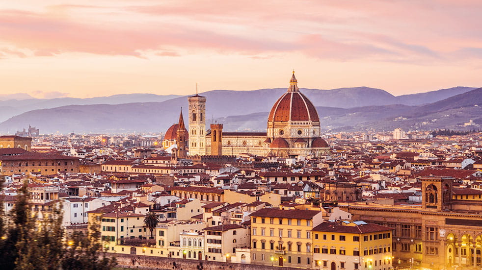 Autumn in Tuscany: the 'art city' of Florence